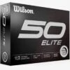 Wilson Staff Wilson 50 Elite White Golf Balls -Golf Equipment Shop 2023 wilson 50 elite white golf balls box itempicture