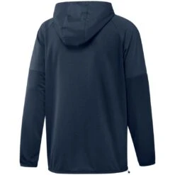 Adidas Anorak Quarter Zip Pullover 9 Adidas Anorak Quarter Zip Pullover -Golf Equipment Shop adidas 2022 anorak quarter zip pullover crew navy back itempicture