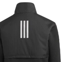 Adidas Boys Winter Jacket -Golf Equipment Shop adidas 2023 boys winter jacket black back detail itempicture