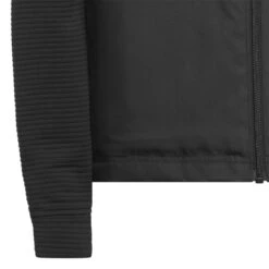 Adidas Boys Winter Jacket -Golf Equipment Shop adidas 2023 boys winter jacket black sleeve detail itempicture