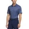 Adidas 2023 Ultimate365 Allover Print Polo -Golf Equipment Shop adidas 2023 ultimate365 allover print polo collegiate navy itempicture