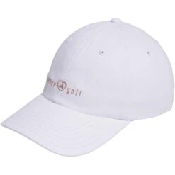 Adidas Women's Peace Love Golf Hat 11 Adidas Women's Peace Love Golf Hat -Golf Equipment Shop adidas 2023 womens peace love golf hat white front itempicture