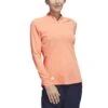Adidas Women's Ultimate365 Quarter Zip Long Sleeve Mock 1 Adidas Women's Ultimate365 Quarter Zip Long Sleeve Mock -Golf Equipment Shop adidas 23 womens ultimate365 quarter zip long sleeve mock coral fusion itempicture