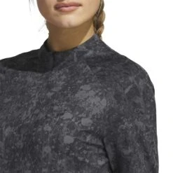 Adidas 2023 Women's Ultimate365 Tour Long Sleeve -Golf Equipment Shop adidas 23 womens ultimate365 tour long sleeve black detail itempicture