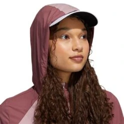 Adidas Women's Provisional Jacket -Golf Equipment Shop adidas fw22 womens provisional jacket quiet crimson hood detail itempicture