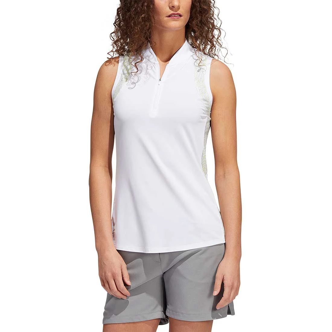 Adidas 2022 Women's Ultimate365 Printed Sleeveless Polo 4 Adidas 2022 Women's Ultimate365 Printed Sleeveless Polo - Image 2