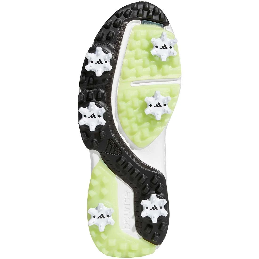 Adidas Juniors Tour360 Infinity Golf Shoes Black/White/Pulse Lime 4 Adidas Juniors Tour360 Infinity Golf Shoes Black/White/Pulse Lime - Image 2