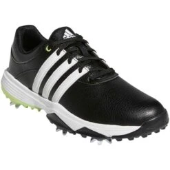 Adidas Juniors Tour360 Infinity Golf Shoes Black/White/Pulse Lime 11 Adidas Juniors Tour360 Infinity Golf Shoes Black/White/Pulse Lime -Golf Equipment Shop adidas juniors tour360 infinity golf shoes black white pulse lime gv9666 toe itempicture