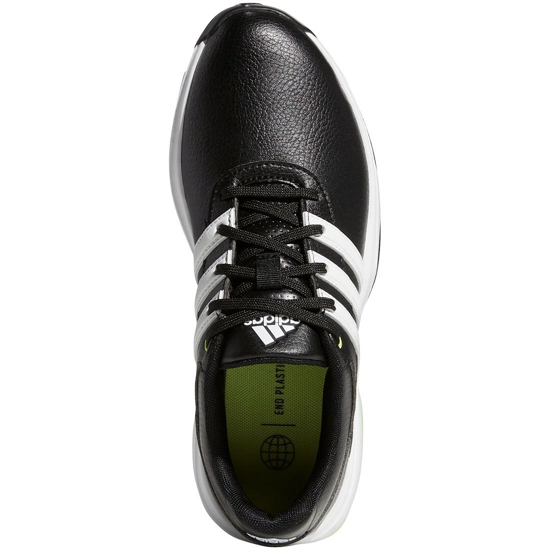 Adidas Juniors Tour360 Infinity Golf Shoes Black/White/Pulse Lime 7 Adidas Juniors Tour360 Infinity Golf Shoes Black/White/Pulse Lime - Image 5