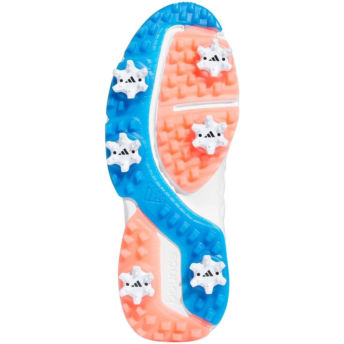 Adidas Juniors Tour360 Infinity Golf Shoes White/Iron/Blue Rush 4 Adidas Juniors Tour360 Infinity Golf Shoes White/Iron/Blue Rush - Image 2