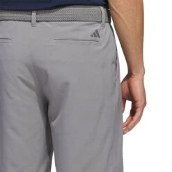 Adidas Ultimate365 10 Inch Shorts -Golf Equipment Shop adidas s23 ultimate365 10 inch shorts grey three detail1 itempicture