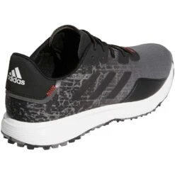 Adidas S2G Spikeless Golf Shoes Grey Four/Black/Grey Six -Golf Equipment Shop adidas s2g spikeless golf shoes grey four black grey six gv9793 back itempicture