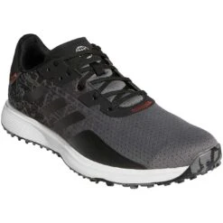 Adidas S2G Spikeless Golf Shoes Grey Four/Black/Grey Six -Golf Equipment Shop adidas s2g spikeless golf shoes grey four black grey six gv9793 front itempicture