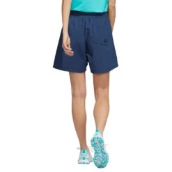 Adidas Women's 4 Inch Go-To Shorts -Golf Equipment Shop adidas ss22 womens 4 inch go to shorts crew navy back itempicture