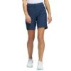 Adidas Women's Solid 7 Inch Shorts -Golf Equipment Shop adidas ss22 womens solid 7 inch shorts crew navy itempicture