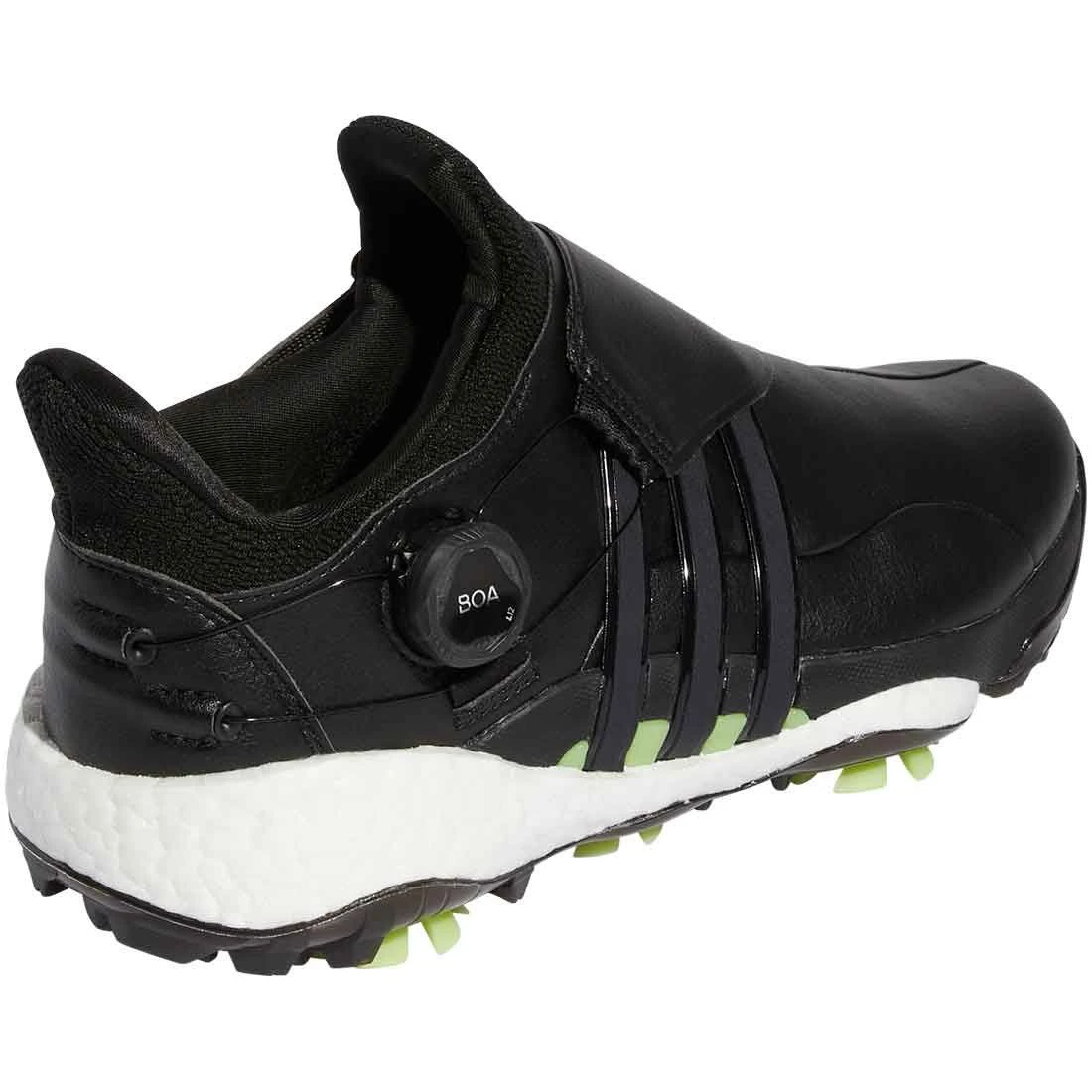 Adidas Tour360 Infinity BOA Golf Shoes Black/Pulse Lime 6 Adidas Tour360 Infinity BOA Golf Shoes Black/Pulse Lime - Image 4