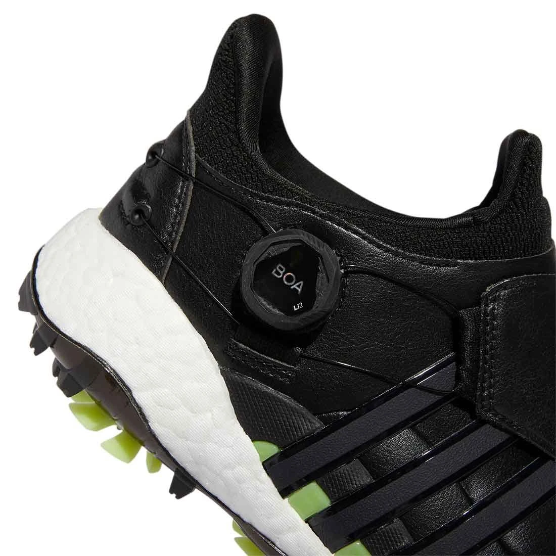Adidas Tour360 Infinity BOA Golf Shoes Black/Pulse Lime 8 Adidas Tour360 Infinity BOA Golf Shoes Black/Pulse Lime - Image 6