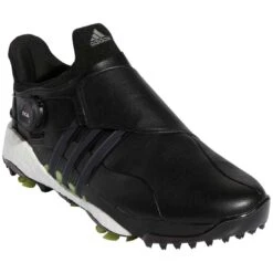 Adidas Tour360 Infinity BOA Golf Shoes Black/Pulse Lime 10 Adidas Tour360 Infinity BOA Golf Shoes Black/Pulse Lime -Golf Equipment Shop adidas tour360 infinity golf shoes black pulse lime gy5338 front itempicture