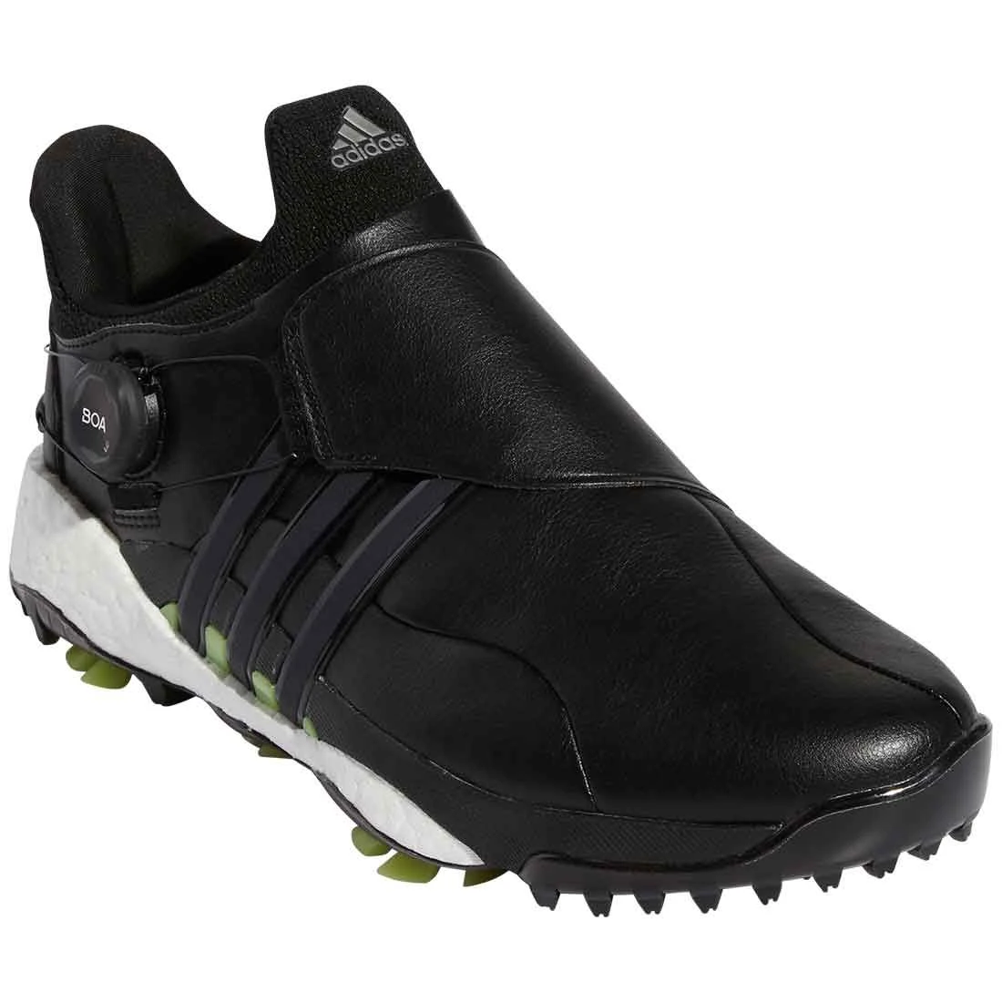 Adidas Tour360 Infinity BOA Golf Shoes Black/Pulse Lime 5 Adidas Tour360 Infinity BOA Golf Shoes Black/Pulse Lime - Image 3