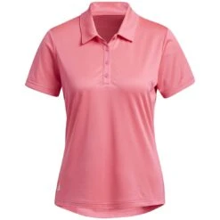 Adidas Women's Primegreen Performance Polo -Golf Equipment Shop adidas womens primegreen performance polo solar pink itempicture