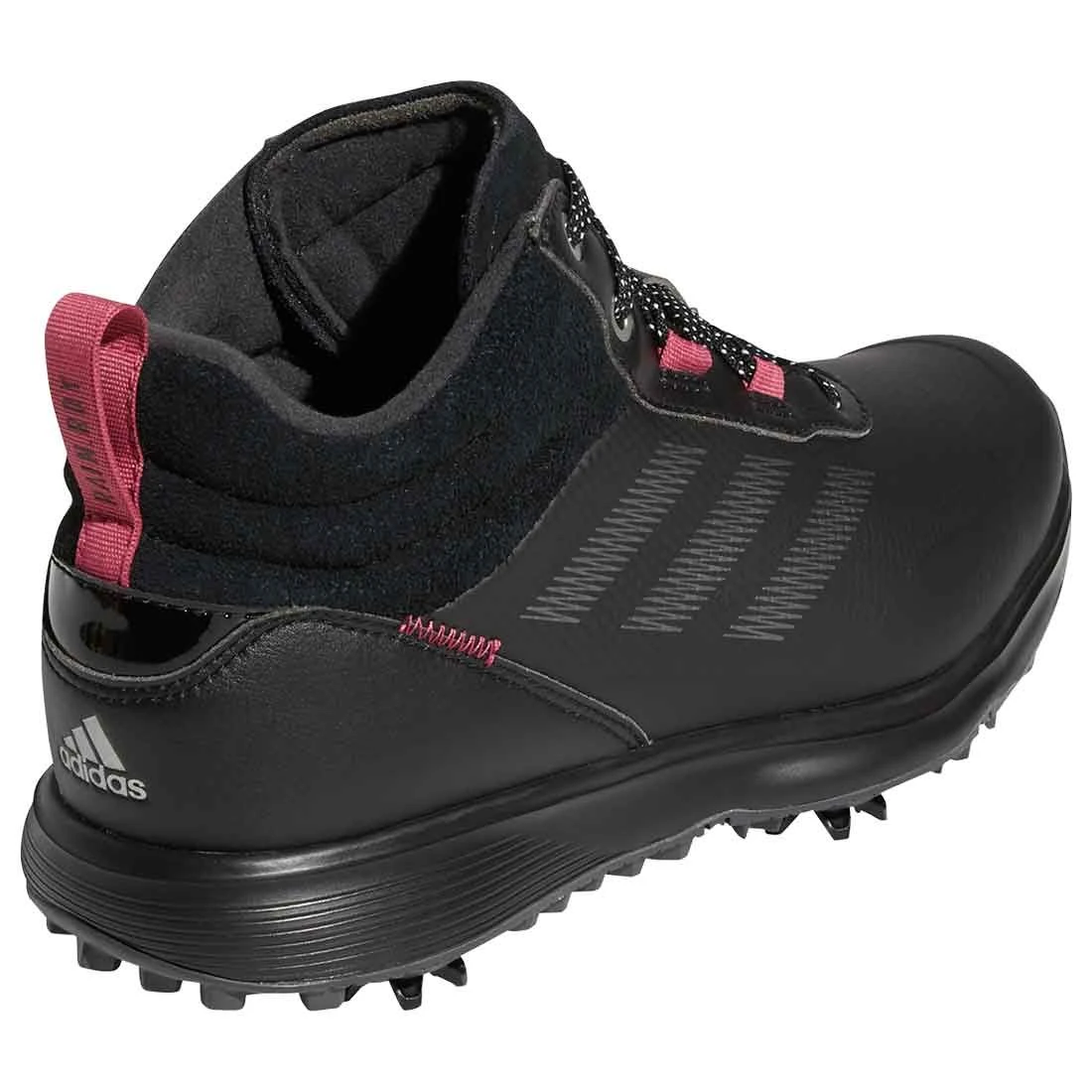 Adidas Women's S2G Mid-Cut Golf Shoes Black 7 Adidas Women's S2G Mid-Cut Golf Shoes Black - Image 5