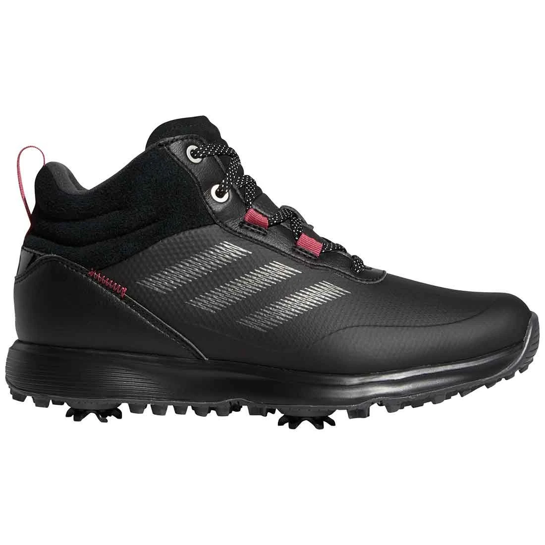 Adidas Women's S2G Mid-Cut Golf Shoes Black 3 Adidas Women's S2G Mid-Cut Golf Shoes Black