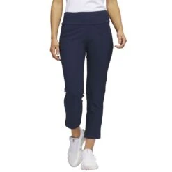 Adidas Women's Ultimate365 Ankle Pants -Golf Equipment Shop adidas womens ultimate365 ankle pants collegiate navy front itempicture