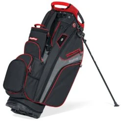 BagBoy Chiller Hybrid Stand Bag 13 BagBoy Chiller Hybrid Stand Bag -Golf Equipment Shop bagboy 2024 chiller hybrid stand bag black charcoal red itempicture