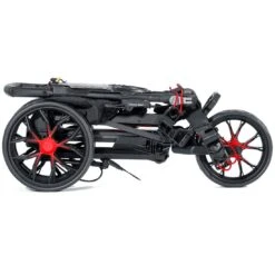 BagBoy Slimfold Push Cart 10 BagBoy Slimfold Push Cart -Golf Equipment Shop bagboy 2024 slimfold push cart black red folded left itempicture