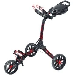 BagBoy Nitron LTD Auto-Open Push Cart -Golf Equipment Shop bayboy 2023 nitron push cart red camo itempicture