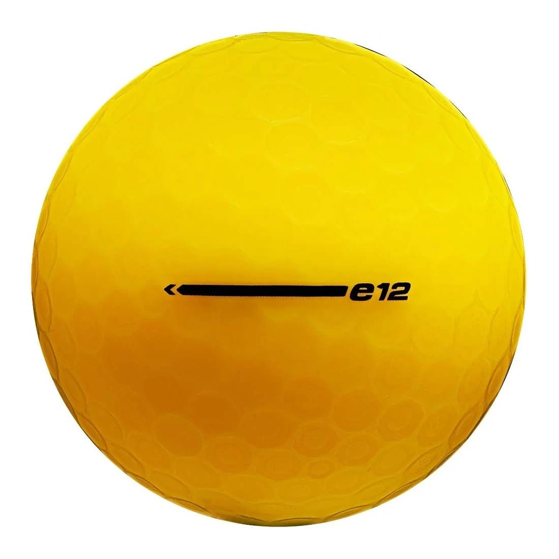 Bridgestone 2023 E12 Contact Matte Yellow Golf Balls 4 Bridgestone 2023 E12 Contact Matte Yellow Golf Balls - Image 2