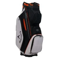 Callaway 2023 ORG 14 Cart Bag -Golf Equipment Shop callaway 2023 org 14 cart bag black cream plaid orange 2 itempicture