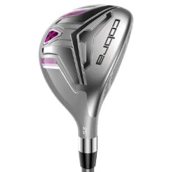 Cobra Women's Fly-XL Complete Set Silver/Plum W/ Stand Bag 12 Cobra Women's Fly-XL Complete Set Silver/Plum W/ Stand Bag -Golf Equipment Shop cobra womens fly xl set silver plum hybrid 1