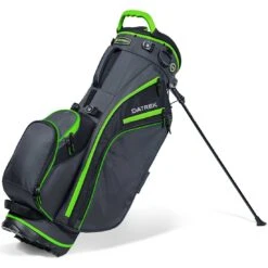 Datrek Go Lite Hybrid Stand Bag -Golf Equipment Shop datrek 2022 go lite hybrid stand bag charcoal lime black itempicture