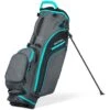 Datrek Go Lite Hybrid Stand Bag -Golf Equipment Shop datrek 2024 go lite hybrid stand bag charcoal turquoise black itempicture