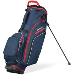 Datrek Go Lite Hybrid Stand Bag -Golf Equipment Shop datrek 2024 go lite hybrid stand bag navy red white itempicture