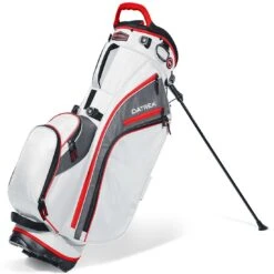 Datrek Go Lite Hybrid Stand Bag -Golf Equipment Shop datrek 2024 go lite hybrid stand bag white red charcoal itempicture