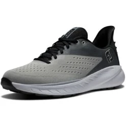 FootJoy Flex XP Golf Shoes Grey/White -Golf Equipment Shop footjoy fj flex xp golf shoes grey white 56281 toe itempicture