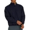 FootJoy Half Zip Windshirt -Golf Equipment Shop footjoy half zip windshirt navy front itempicture