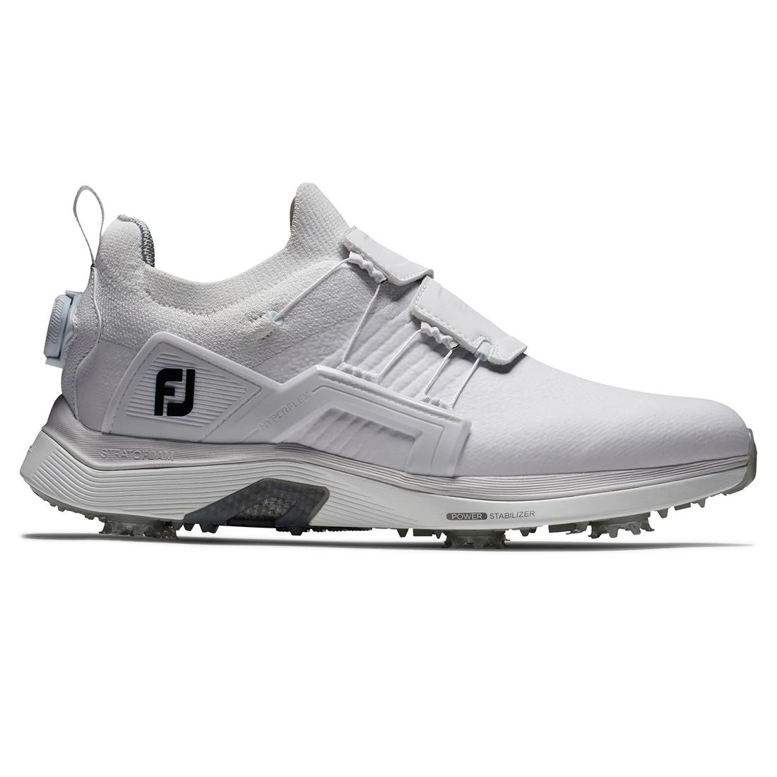 FootJoy HyperFlex Carbon BOA Golf Shoes White/Grey 3 FootJoy HyperFlex Carbon BOA Golf Shoes White/Grey