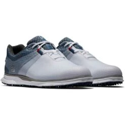 FootJoy Pro SL Sport Golf Shoes White/Blue Fog 11 FootJoy Pro SL Sport Golf Shoes White/Blue Fog -Golf Equipment Shop footjoy pro sl sport golf shoes white blue fog 53854 pair itempicture