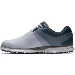 FootJoy Pro SL Sport Golf Shoes White/Blue Fog 12 FootJoy Pro SL Sport Golf Shoes White/Blue Fog -Golf Equipment Shop footjoy pro sl sport golf shoes white blue fog 53854 side itempicture