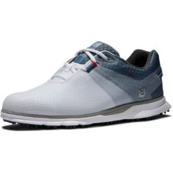 FootJoy Pro SL Sport Golf Shoes White/Blue Fog 14 FootJoy Pro SL Sport Golf Shoes White/Blue Fog -Golf Equipment Shop footjoy pro sl sport golf shoes white blue fog 53854 toe itempicture