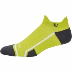 FootJoy Tech D.R.Y. Roll Tab Socks -Golf Equipment Shop footjoy tech dry roll tab socks green itempicture