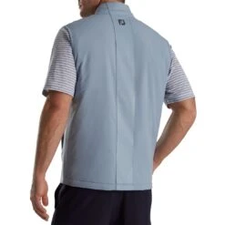 FootJoy ThermoSeries Vest 8 FootJoy ThermoSeries Vest -Golf Equipment Shop footjoy thermoseries vest grey back itempicture
