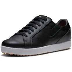 FootJoy Women's Links Golf Shoes Black 11 FootJoy Women's Links Golf Shoes Black -Golf Equipment Shop footjoy womens fj links golf shoes black 98150 front itempicture