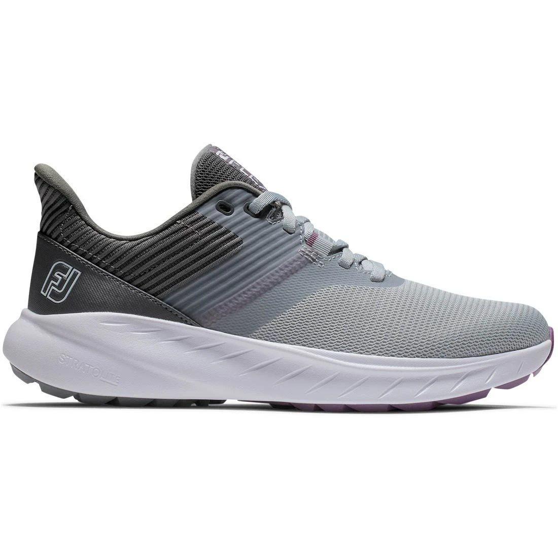 FootJoy Women's Flex Golf Shoes Grey/Charcoal 3 FootJoy Women's Flex Golf Shoes Grey/Charcoal