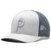 Puma Trucker P 110 Snapback Hat -Golf Equipment Shop golf hat puma trucker p 110 snapback hat white itempicture