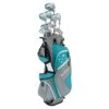 Tour Edge Women's Lady Edge Complete Set W/ Stand Bag 2 Tour Edge Women's Lady Edge Complete Set W/ Stand Bag -Golf Equipment Shop golf package sets tour edge womens lady edge complete package set turquoise stand bag itempicture