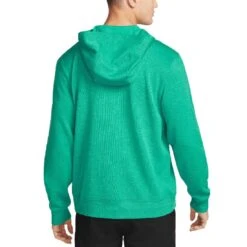 Nike Dri-FIT Golf Hoodie -Golf Equipment Shop nike 2022 dri fit golf hoodie neptune green back itempicture